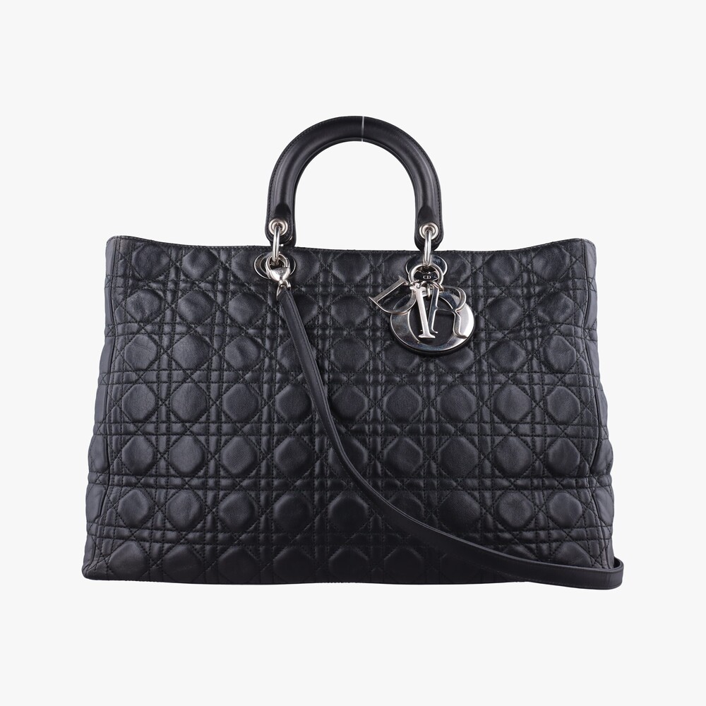 Christian Dior Lambskin Black
